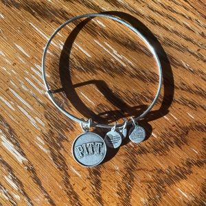 Alex and ani silver Pitt bangle bracelet